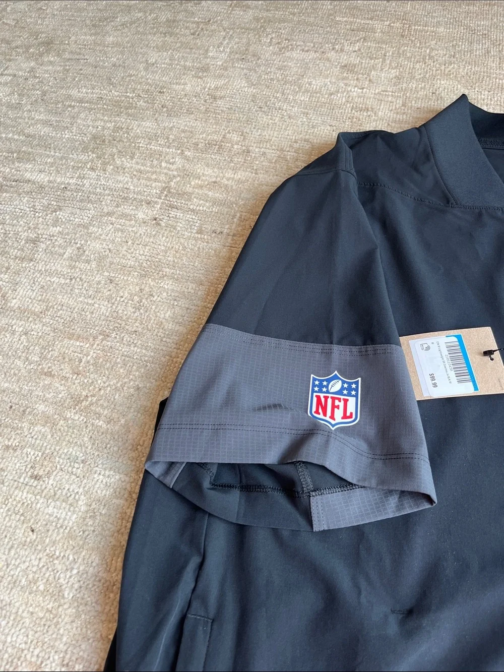 Nike Black Cincinnati Bengals Short Sleeve 1/4 Zip Pullover